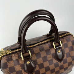 Louis Vuitton Speedy 25 Bandoulliere Damier Eben