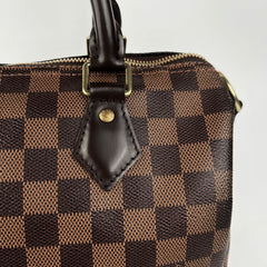 Louis Vuitton Speedy 25 Bandoulliere Damier Eben
