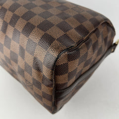 Louis Vuitton Speedy 25 Bandoulliere Damier Eben