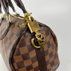 Louis Vuitton Speedy 25 Bandoulliere Damier Eben