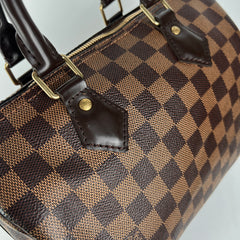 Louis Vuitton Speedy 25 Bandoulliere Damier Eben