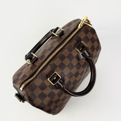 Louis Vuitton Speedy 25 Bandoulliere Damier Eben