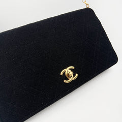 Chanel Vintage Shoulder Black