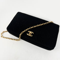 Chanel Vintage Shoulder Black
