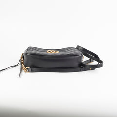 Gucci Marmont Small Camera Black Crossbody
