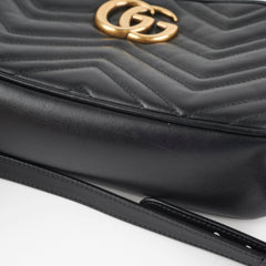 Gucci Marmont Small Camera Black Crossbody