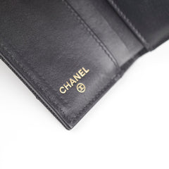Chanel Caviar Black Flap Wallet