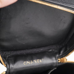 Chanel Vanity Caviar Black