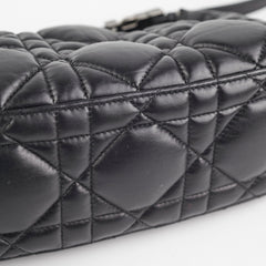 Christian Dior Diortravel Nomad Bag Pouch Calfskin Black