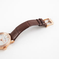 Blancpain Villeret 29mm Rose Gold Moonphase Diamond Watch