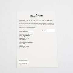 Blancpain Villeret 29mm Rose Gold Moonphase Diamond Watch