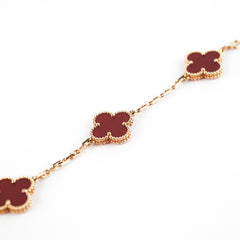 Van Cleef & Arpels Vintage 5 Motifs Alhambra Bracelet 2019