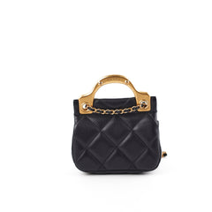 Chanel Micro CrossbodBag Black