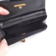 Chanel Micro CrossbodBag Black