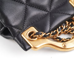 Chanel Micro CrossbodBag Black