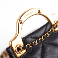 Chanel Micro CrossbodBag Black