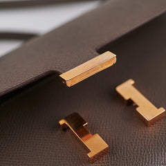 Hermes Constance To Go Epsom Etoupe - Stamp Y