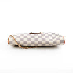 Louis Vuitton Eva Clutch Damier Azur