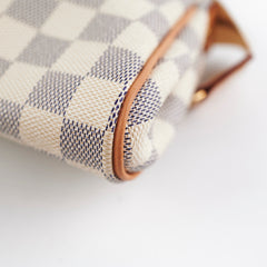 Louis Vuitton Eva Clutch Damier Azur