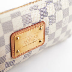Louis Vuitton Eva Clutch Damier Azur