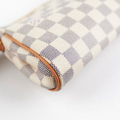 Louis Vuitton Eva Clutch Damier Azur