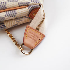 Louis Vuitton Eva Clutch Damier Azur