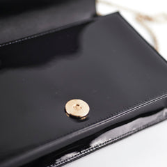 ITEM 2 - Dior Pouch Cannage WOC Wallet On Chain Clutch Black