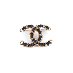 Chanel CC Logo Brooch