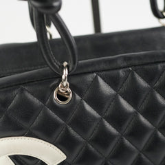 Chanel Cambon Bowler Bag Lambskin Black