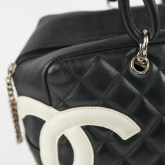 Chanel Cambon Bowler Bag Lambskin Black