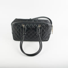 Chanel Cambon Bowler Bag Lambskin Black