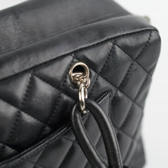Chanel Cambon Bowler Bag Lambskin Black