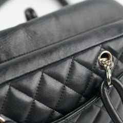 Chanel Cambon Bowler Bag Lambskin Black