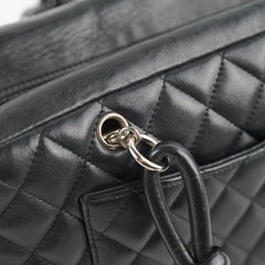 Chanel Cambon Bowler Bag Lambskin Black