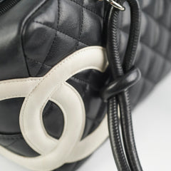 Chanel Cambon Bowler Bag Lambskin Black