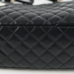 Chanel Cambon Bowler Bag Lambskin Black