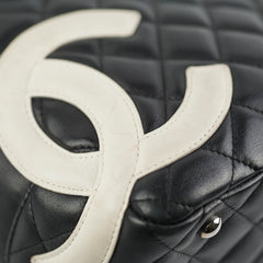 Chanel Cambon Bowler Bag Lambskin Black