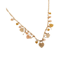 Dior Hearts Charm Necklace
