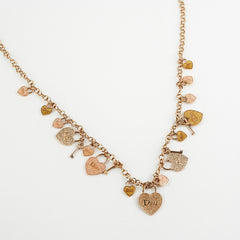 Dior Hearts Charm Necklace