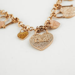 Dior Hearts Charm Necklace