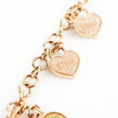 Dior Hearts Charm Necklace