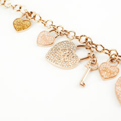 Dior Hearts Charm Necklace