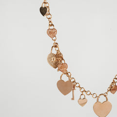 Dior Hearts Charm Necklace