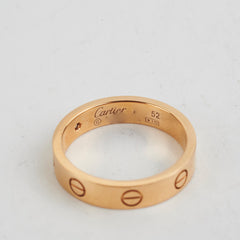 Cartier Love Wedding Band One Diamond Size 52