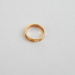 Cartier Love Wedding Band One Diamond Size 52