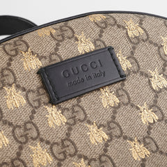 Gucci Bee Monogram Backpack