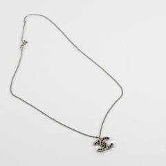 Chanel CC Necklace Silver