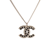 Chanel CC Necklace Silver