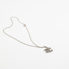 Chanel CC Necklace Silver