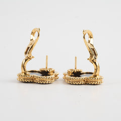 Van Cleef & Arpels Magic Alhambra Onyx Earrings